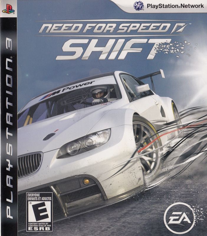 Need for Speed Shift 2: Unleashed box art for Playstation 3